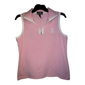 Ralph Lauren Light‎ Pink Zip Tank Top